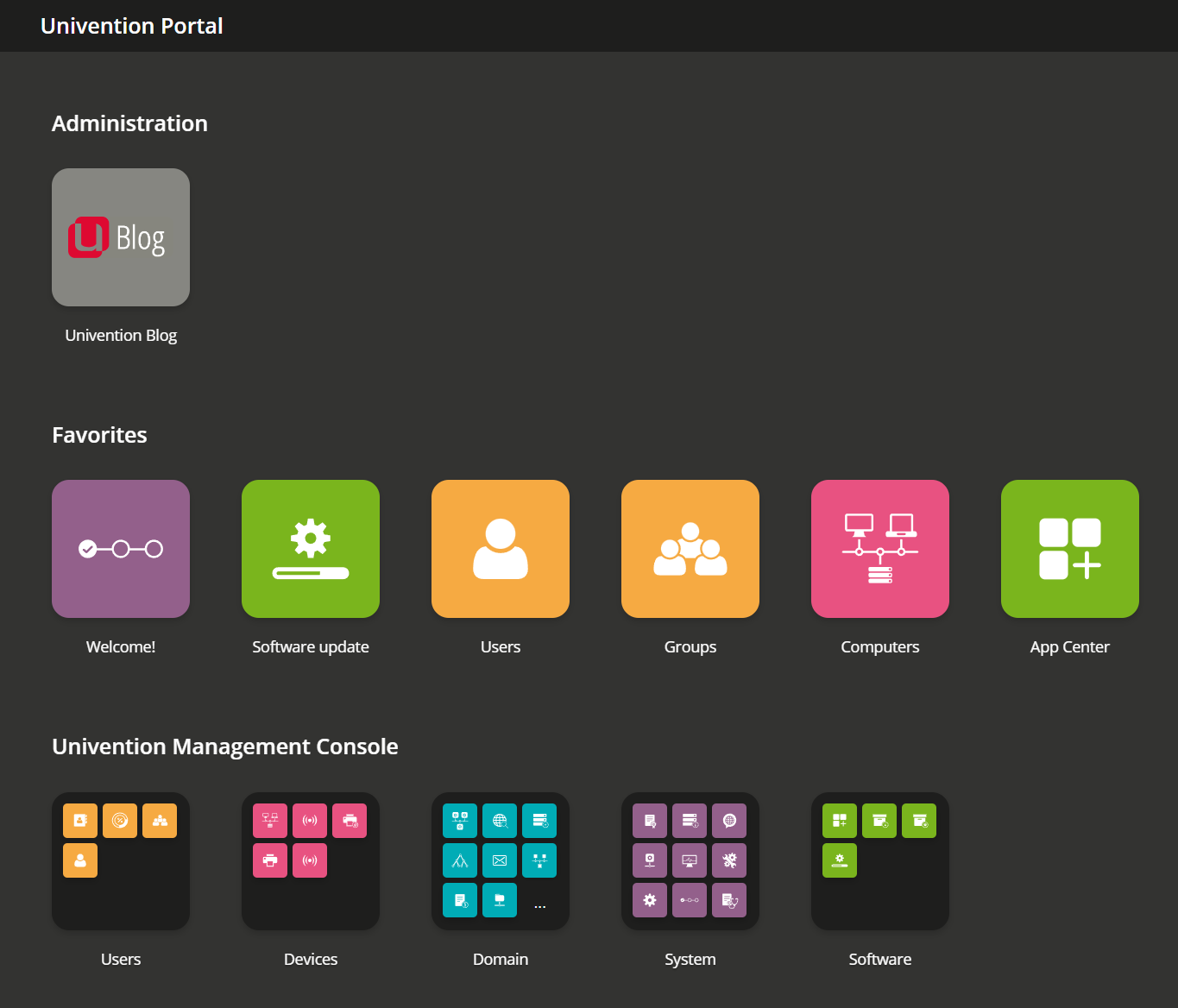 UCS Dashboard